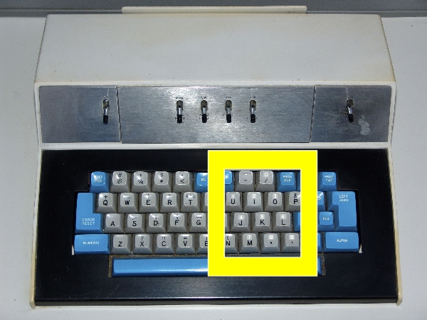 IBM Keypunch Keyboard
